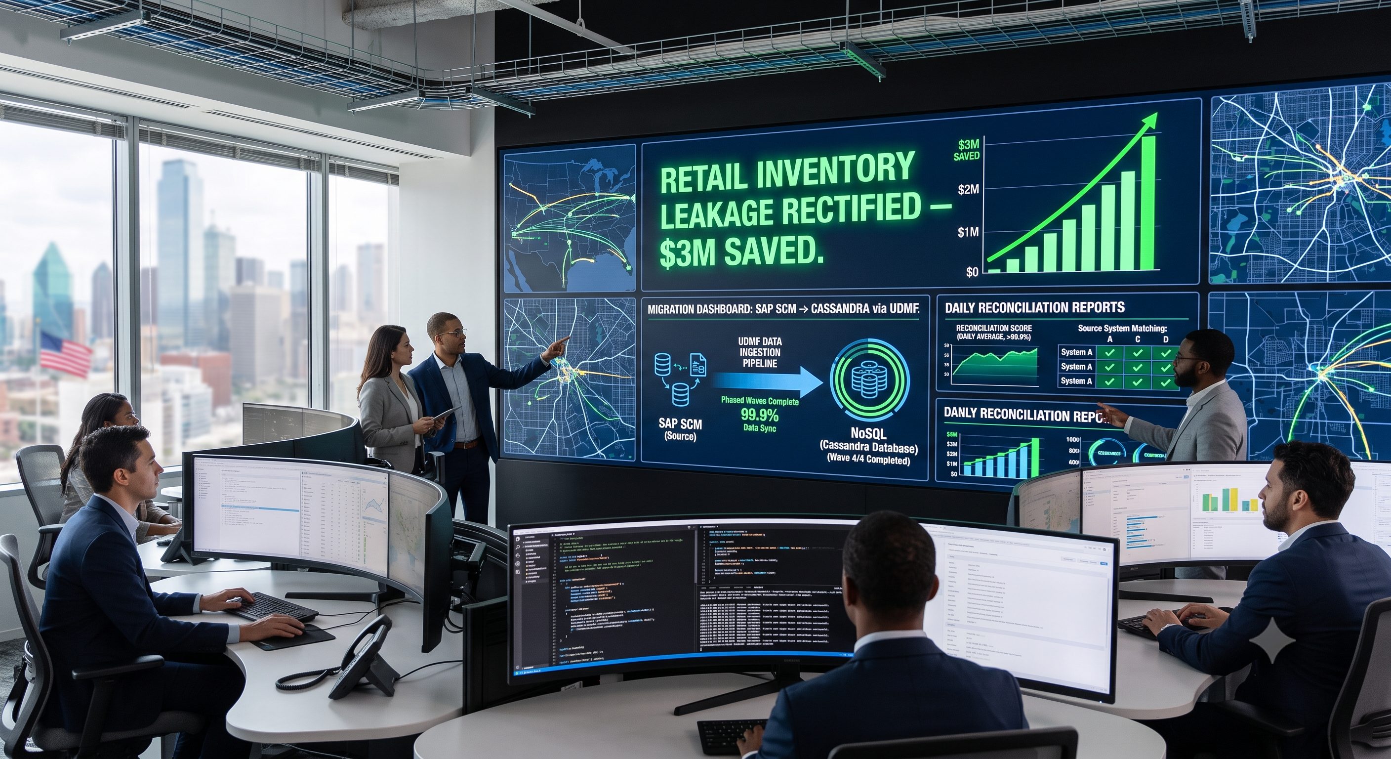 Retail inventory leakage rectified — $3M saved